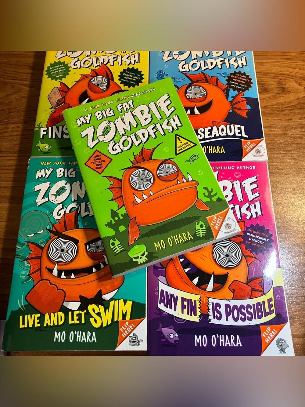 My Big Fat Zombie Goldfish Lot of 5 Paperbacks EUC Mo O’Hara